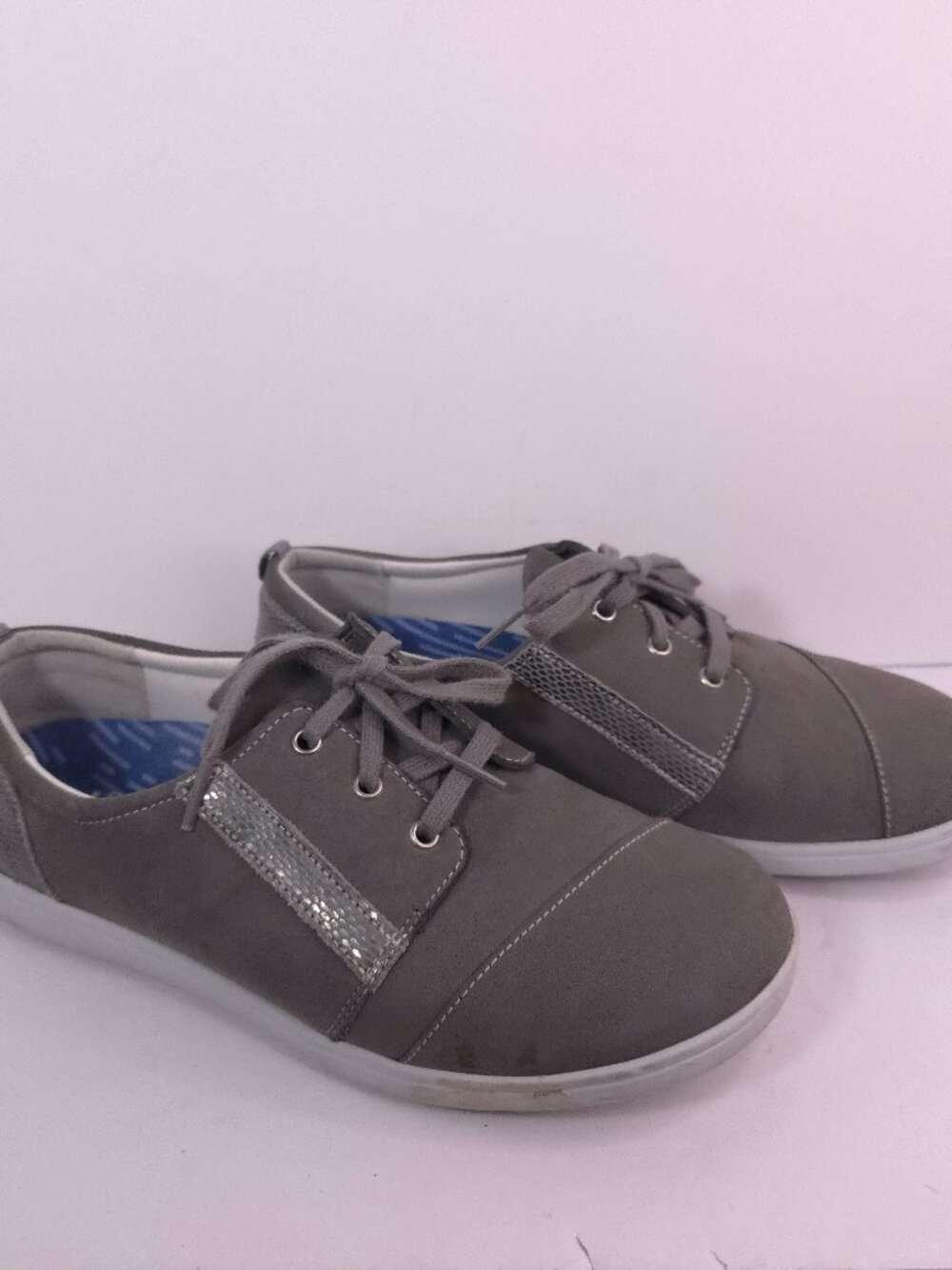 SAS Marnie Womens Sz 9 W Gray Casual Comfort Sneakers Made in USA